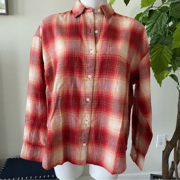 Levi’s Women’s HENRI FLANNEL SHIRT - Picture 2 of 16